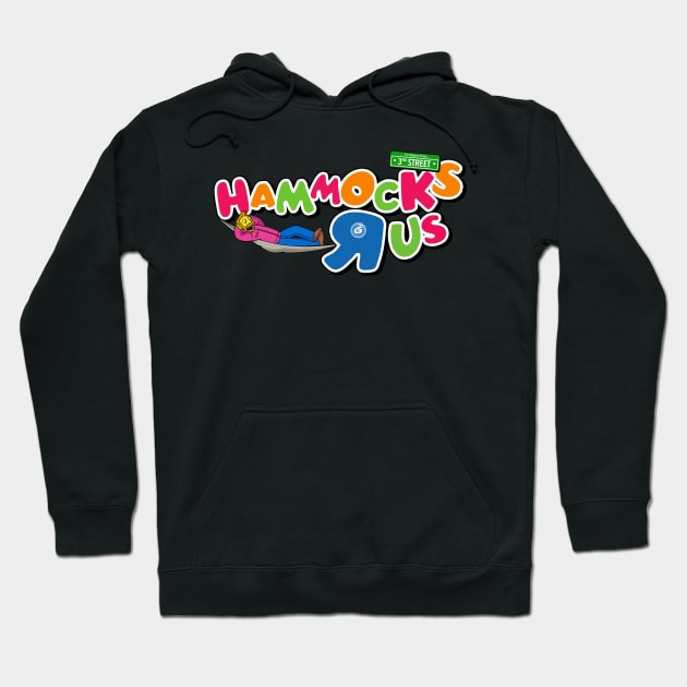 Hammocks R Us Hoodie by Four Finger Discount